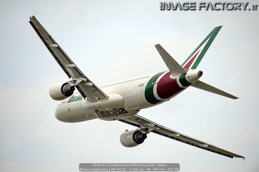 2019-10-13 Linate Airshow 4840 Airbus A320 - Alitalia
